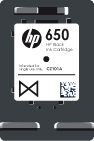 Cartridge HP 650 (CZ101AE) černá